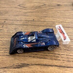 Hot Wheels Riley & Scott MKIII Die-Cast Model Car Metallic Blue 2000 Mattel